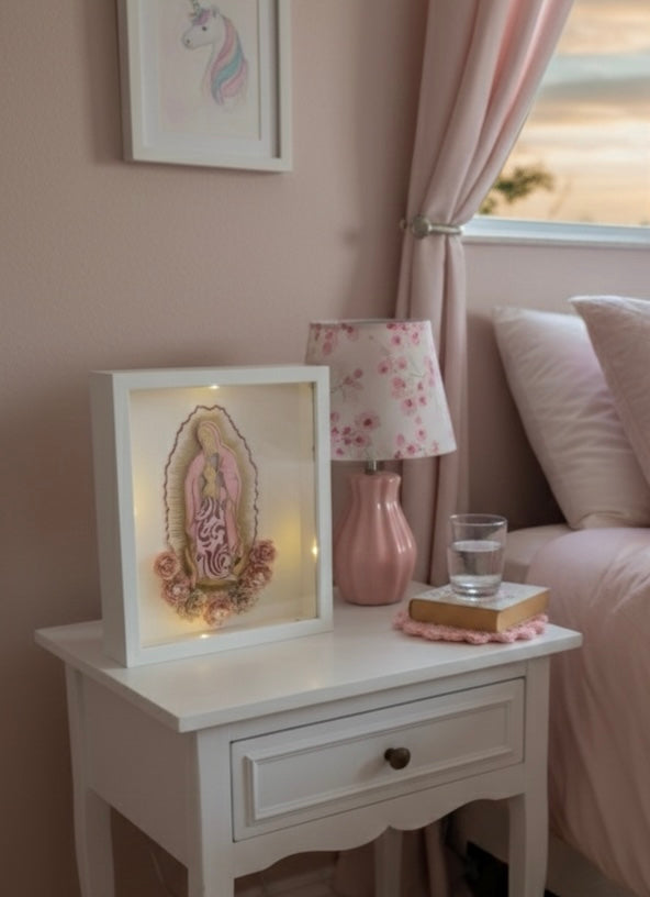 Virgen de Guadalupe (Box Frame)