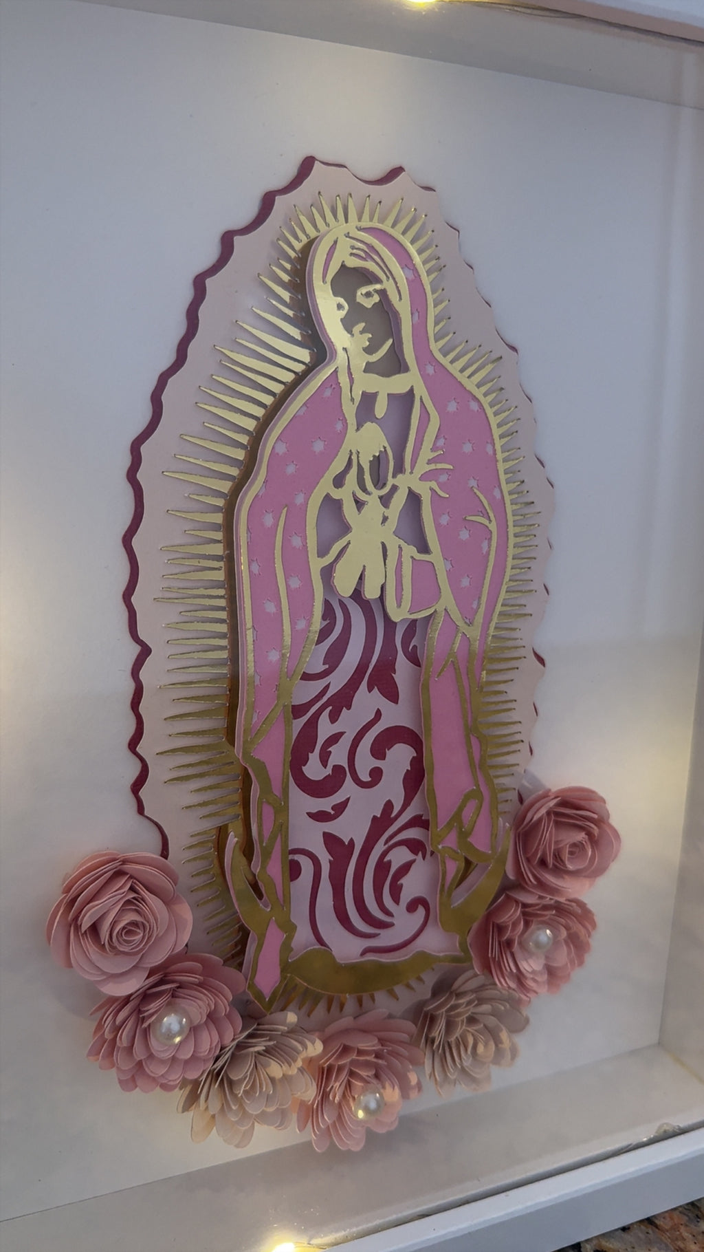 Virgen de Guadalupe (Box Frame)