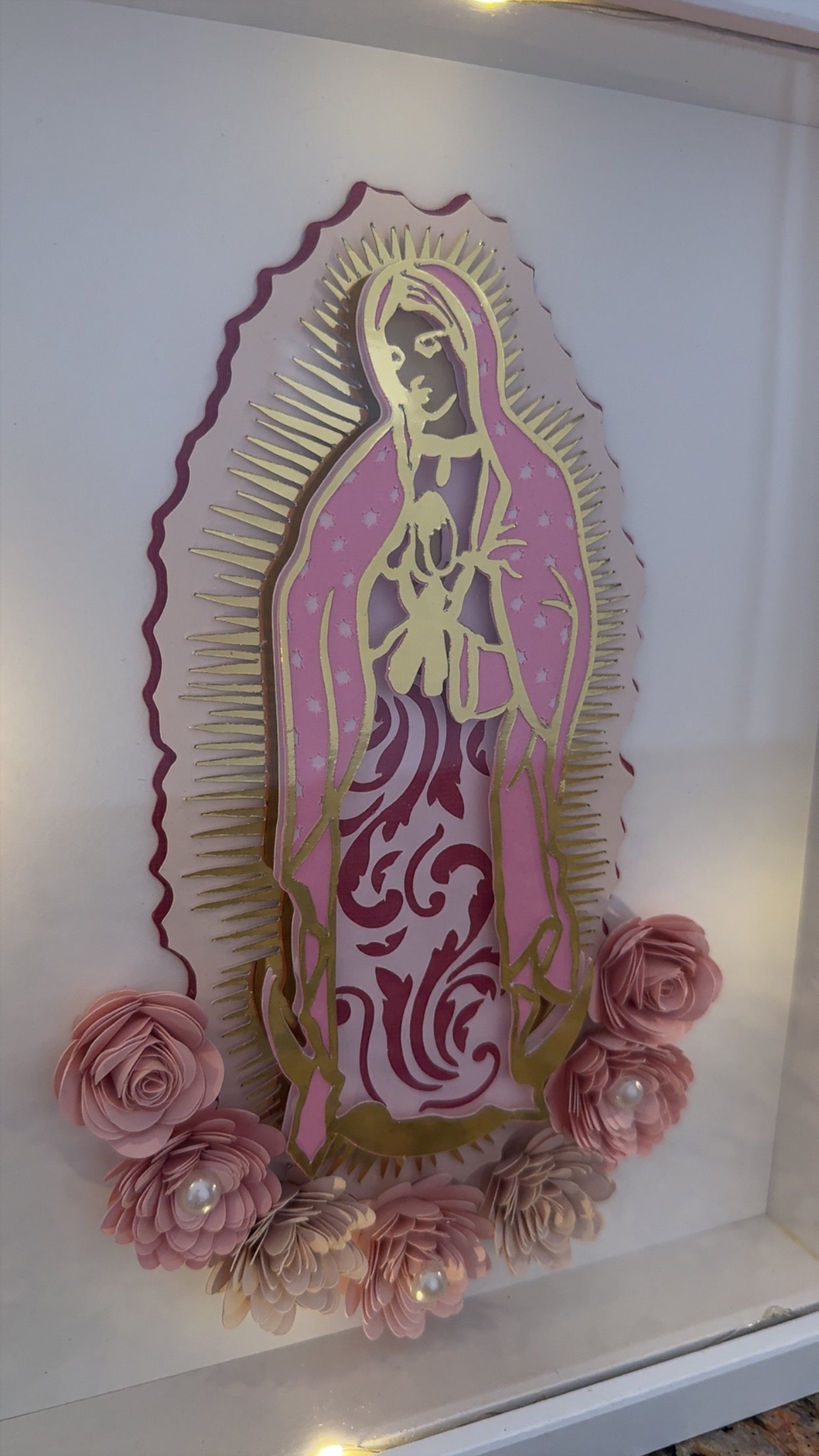 Virgen de Guadalupe (Box Frame)