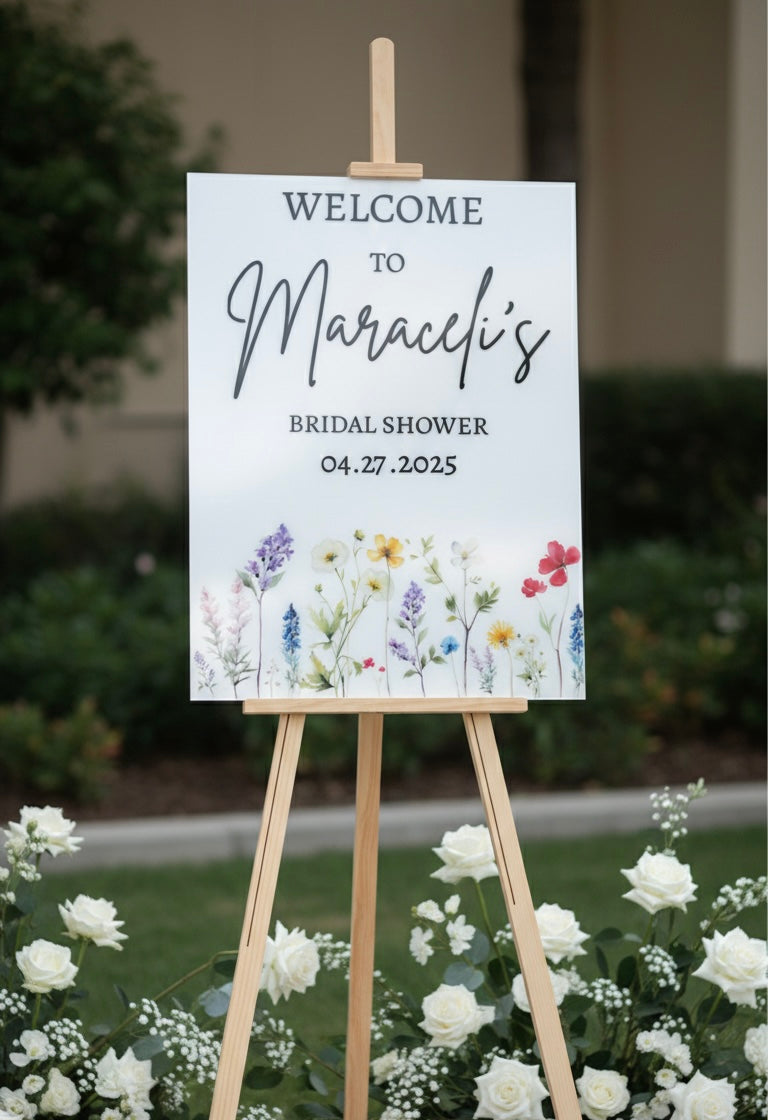 Welcome Sign (18in x 24in) Customizable